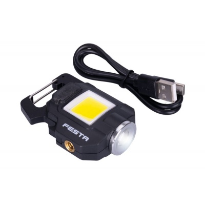 LED COB MINI nabíjecí svítilna FESTA 750lm IP44 s...